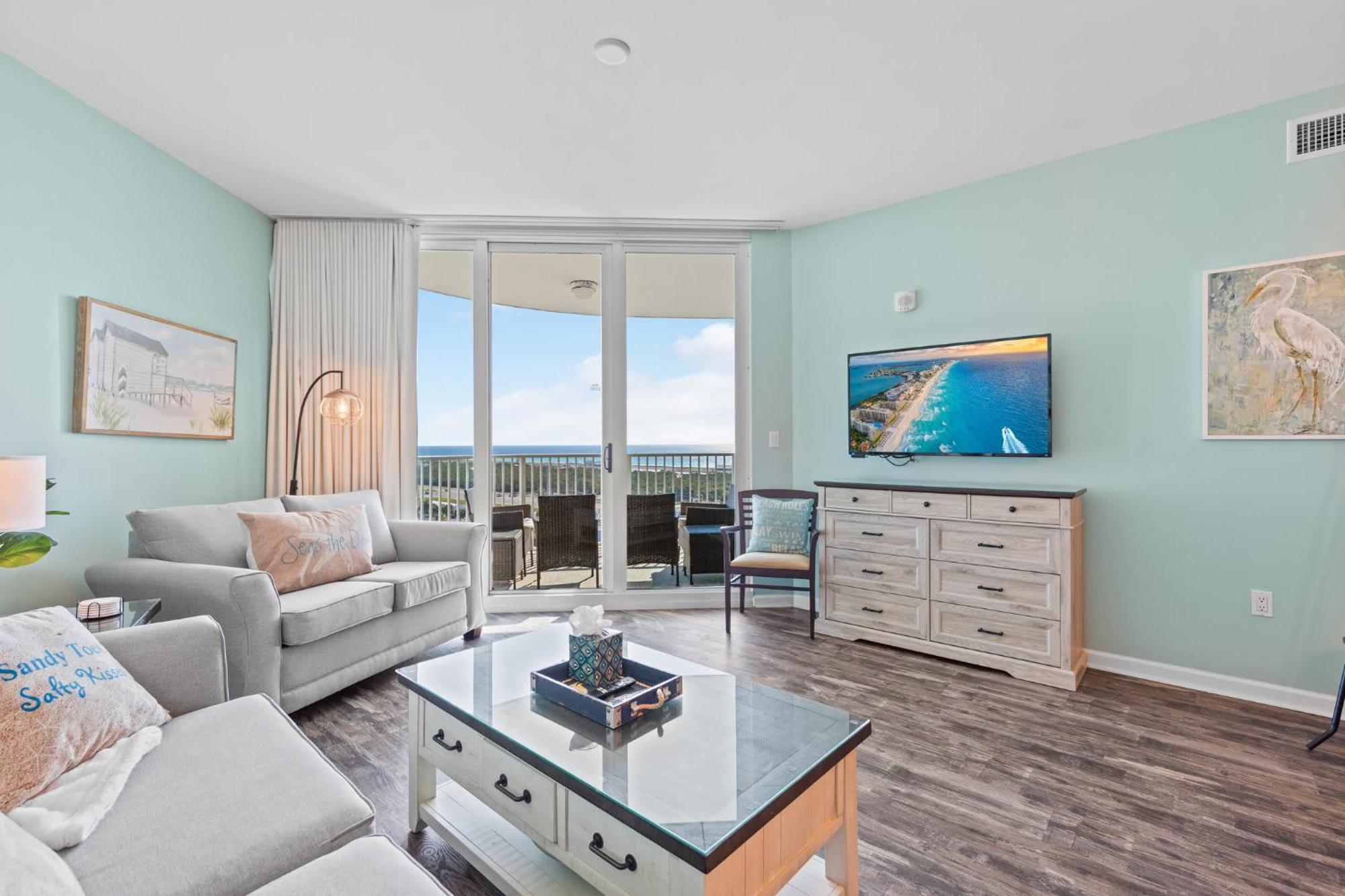5 Star Resort 11Th Fl Stunning Sunrise 2Br 2Ba King Suite,Pools ,Shuttle Or Walk To Beach Destin Kültér fotó